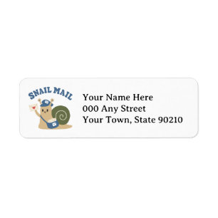 Cute Snail Mail Postman