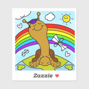 Cute Snail SNAILED IT To The Top Graduation