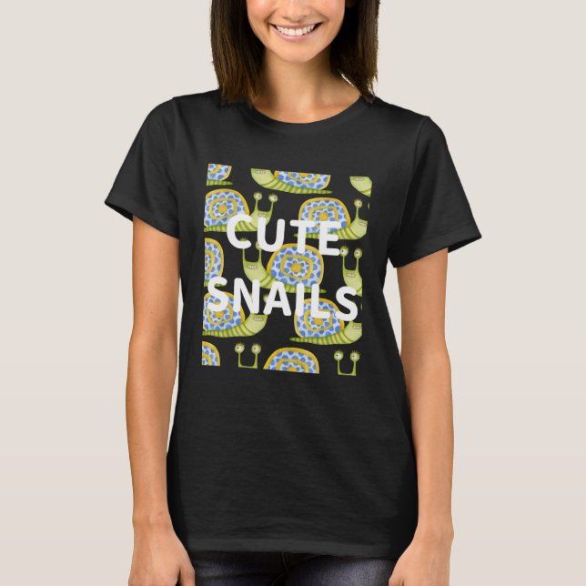 Cute snails Nr 1 T-Shirt (Front)
