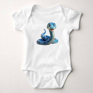 Cute Snake Baby Bodysuit