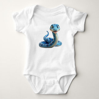 Cute Snake Baby Bodysuit