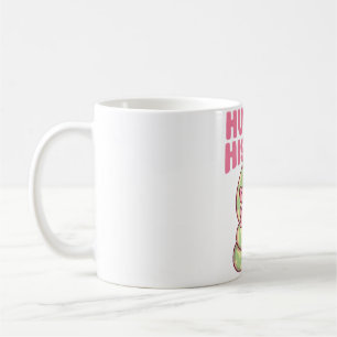 Cute Snake Curl Around Pig Hugs & Hisses Funny Coffee Mug