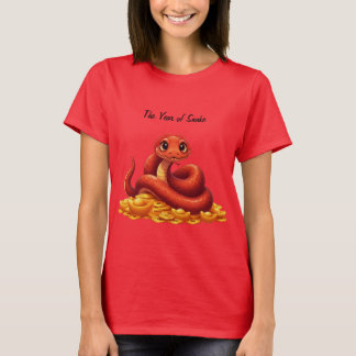 Cute Snake for China Lunar New Year 2025 T-Shirt