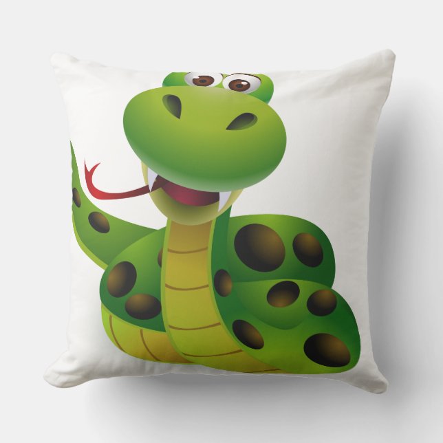 Cute Snake Pillow (Front)