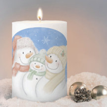 Cute Snow Family