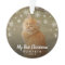 Cute Snowflakes Photo Cat My First Christmas