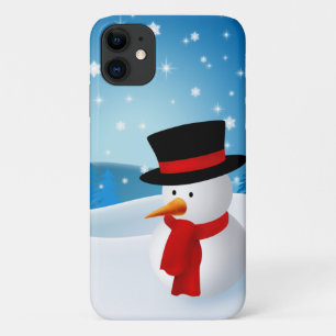 Cute Snowman iPhone 11 Case