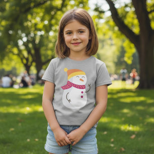 Cute Snowman Christmas T-Shirt