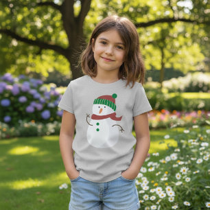 Cute Snowman Christmas T-Shirt