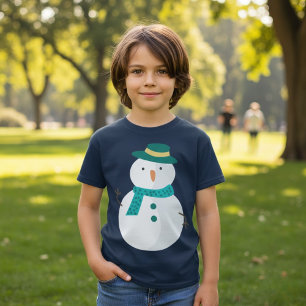Cute Snowman Christmas T-Shirt