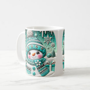 Cute Snowman Coffee Mug