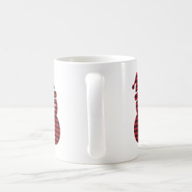 Cute Snowman Coffee Mug (Handle)