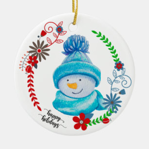 Cute Snowman Decoration Christmas Tree Ornaments
