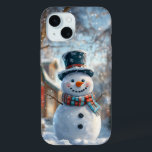 Cute Snowman iPhone Case - Perfect for Christmas!<br><div class="desc">Protect your iPhone in style with this charming snowman design case. Featuring a cute and festive snowman, this case is perfect for adding a touch of winter magic to your device. Made from durable materials, it offers excellent protection against scratches and drops while keeping your phone looking adorable. Ideal for...</div>