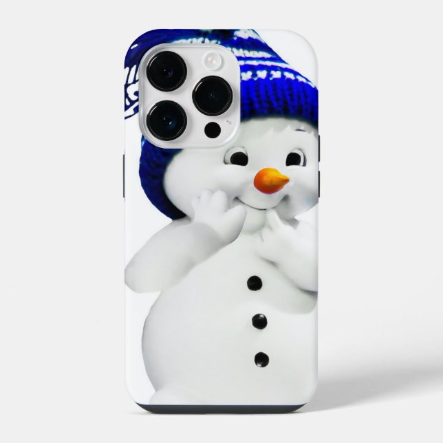 Cute Snowman iPhone / iPad case (Back)