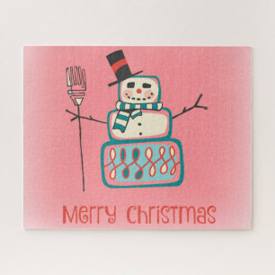 Cute Snowman Jigsaw Puzzle