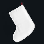 Cute Snowman Large Christmas Stocking<br><div class="desc">Cute Snowman Stop Santa in his tracks this year with fabulous one-of-a-kind stockings. Made from bright and vividly printed polyester, these stockings are too pretty for coal. Give holiday cheer when you gift a 100% personalised stocking decorated with favourite pictures, treasured memories, cherished quotes, and more. The perfect addition to...</div>