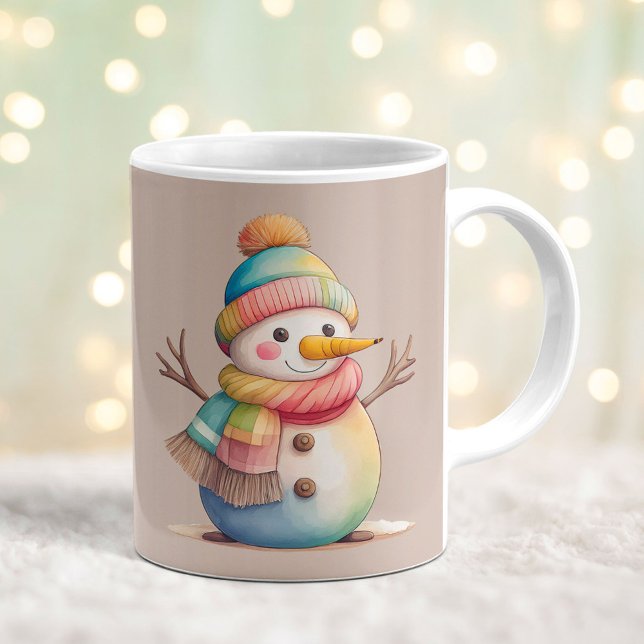 Cute Snowman Let It Snow Coffee Mug (Creator Uploaded)