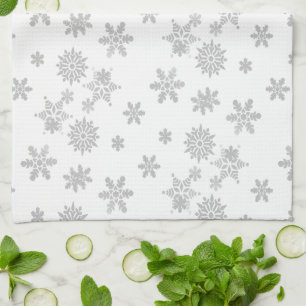 Cute Snowman Tea Towel