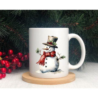 Cute Snowman Winter Mug