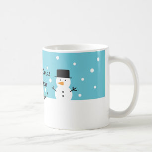 Cute Snowman Winter Snow Christmas Coffee Mug