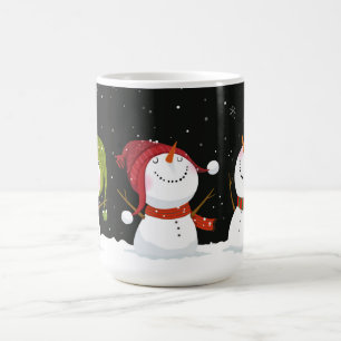 Cute Snowmen Coffee Mug