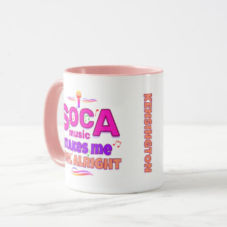 Cute SOCA Music Mug