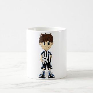 Cute Soccer Boy Mug