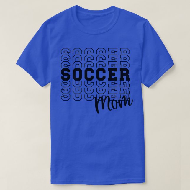 Cute Soccer Mum Tee Co  (Design Front)