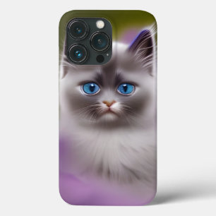 Cute Soft Blue Eyed Himalayan Kitten  iPhone 13 Pro Case