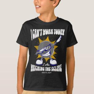Cute Solar Eclipse Day Off Dabbing T-Shirt