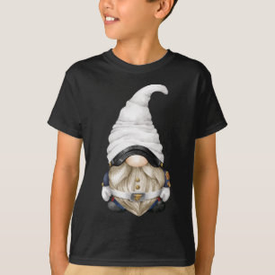 Cute Soldier Gnome For Patriotic Women And Militar T-Shirt