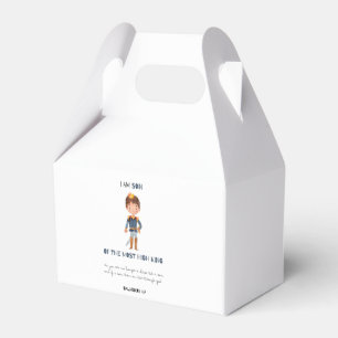 Cute Son Of The God Birthday Party Favour Box