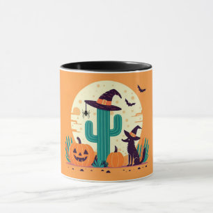 Cute, southwestern Halloween desert/cactus Mug
