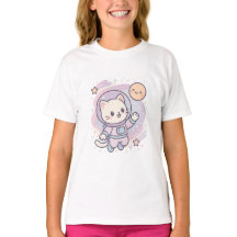 Cute Space Cat Astronaut – Adorable Kawaii Kitty