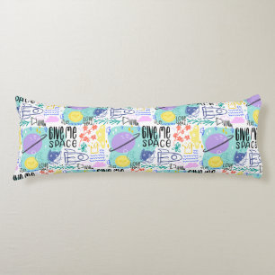 Cute Space Cats Body Pillow