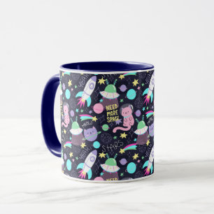 Cute Space Cats Mug