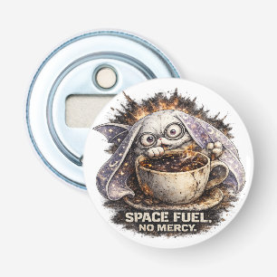 Cute Space Fuel Bunny Coffee Halloween Magic Bottle Opener