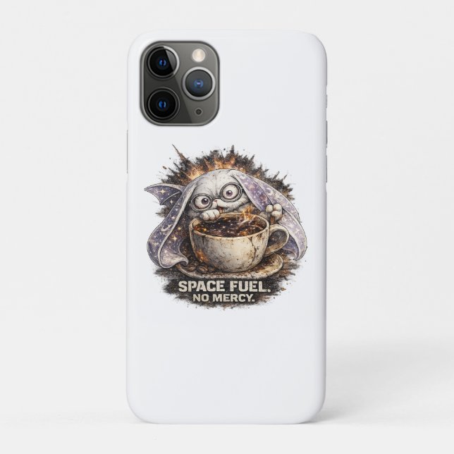 Cute Space Fuel Bunny Coffee Halloween Magic Case-Mate iPhone Case (Back)