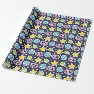 Cute Space Pattern Wrapping Paper