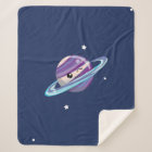 Cute Space Planet Saturn Galaxy