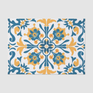 Cute Spanish tile pattern decoupage  Tissue Paper