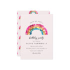 Cute Sparkly Sequin Rainbow Birthday Party