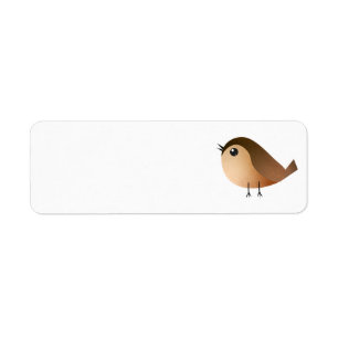 Cute Sparrow Bird Cartoon