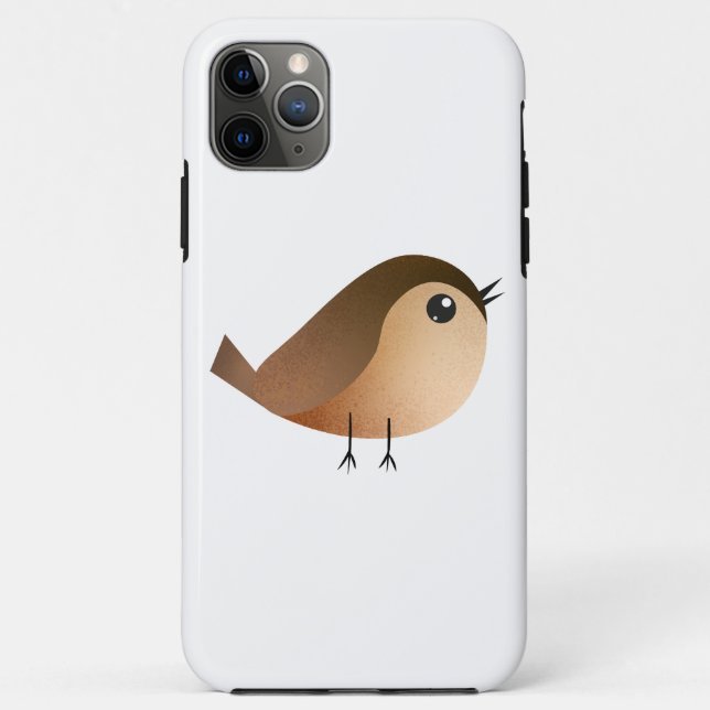 Cute Sparrow Bird Cartoon  Case-Mate iPhone Case (Back)
