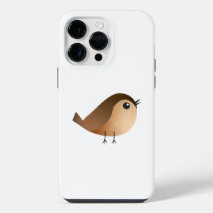 Cute Sparrow Bird Cartoon  iPhone 14 Pro Max Case