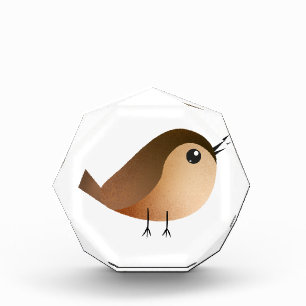 Cute Sparrow Bird Cartoon Photo Block
