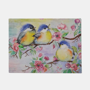 Cute Sparrow Doormat