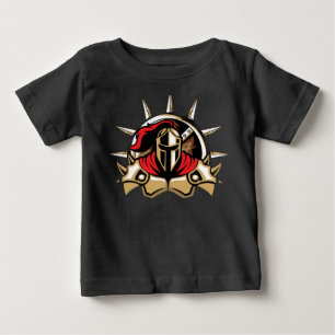 Cute Spartan Warrior Baby T-Shirt