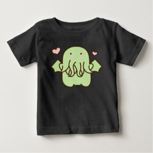 Cute Spawn of Cthulhu Lovecraft Halloween  Baby T-Shirt